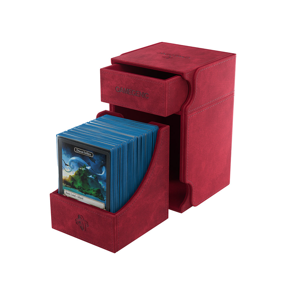 Watchtower 100+ XL Red Hộp Đựng Bài Card Game Gamegenic