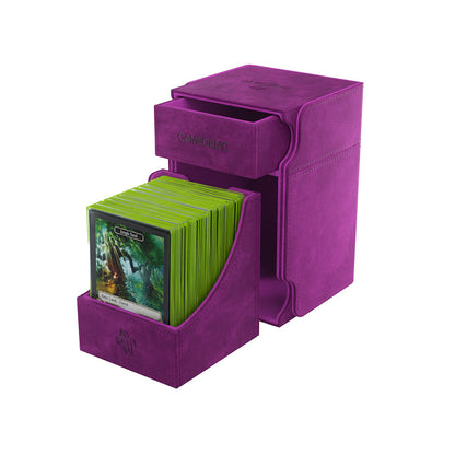 Watchtower 100+ XL Purple - Hộp Đựng Bài Deck Box Cao Cấp Gamegenic