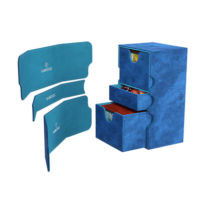 Stronghold 200+ XL Blue - Hộp Đựng Bài TCG Cao Cấp - Gamegenic - Góc nhìn khác 3