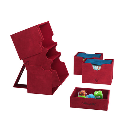 Stronghold 200+ XL Red - Hộp Đựng Bài Deck Box Dung Lượng Lớn - Gamegenic - Hình ảnh bổ sung 5