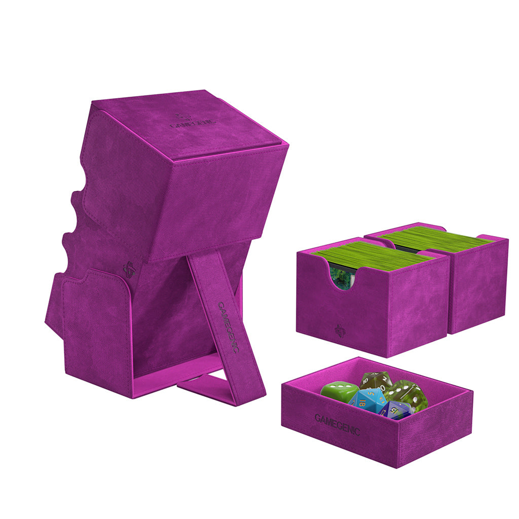 Stronghold 200+ XL Purple - Hộp Đựng Bài TCG Cao Cấp Gamegenic - Hình ảnh bổ sung 4