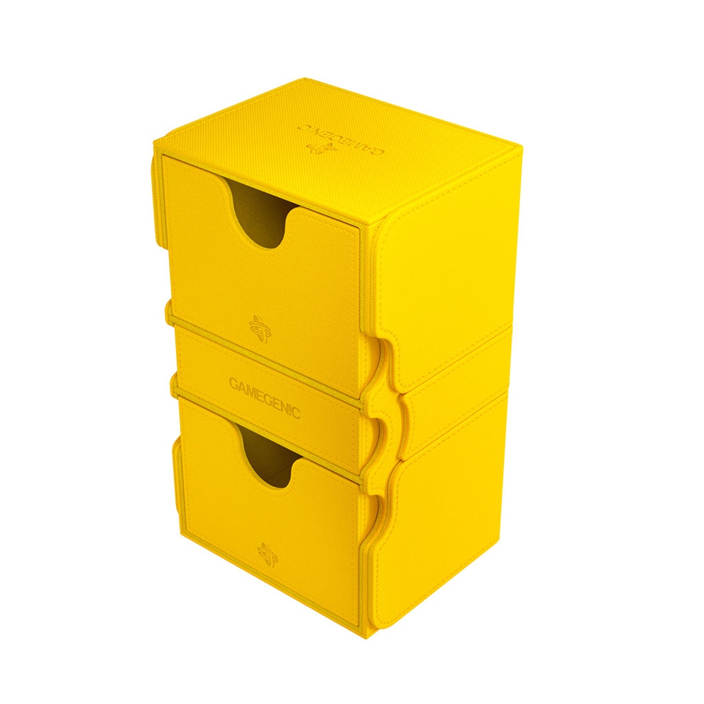 Stronghold 200+ XL Yellow - Hộp Đựng Thẻ Bài 200+ Thẻ Double-Sleeved - Gamegenic - Hình ảnh chi tiết 2