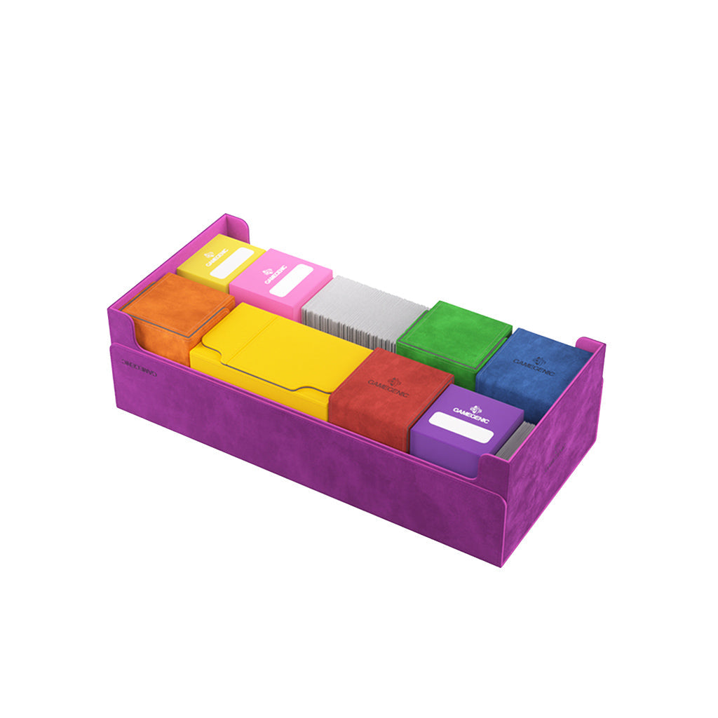 Dungeon 1100+ Convertible – Purple - Hộp đựng bài TCG cao cấp - Gamegenic - Góc nhìn khác 3