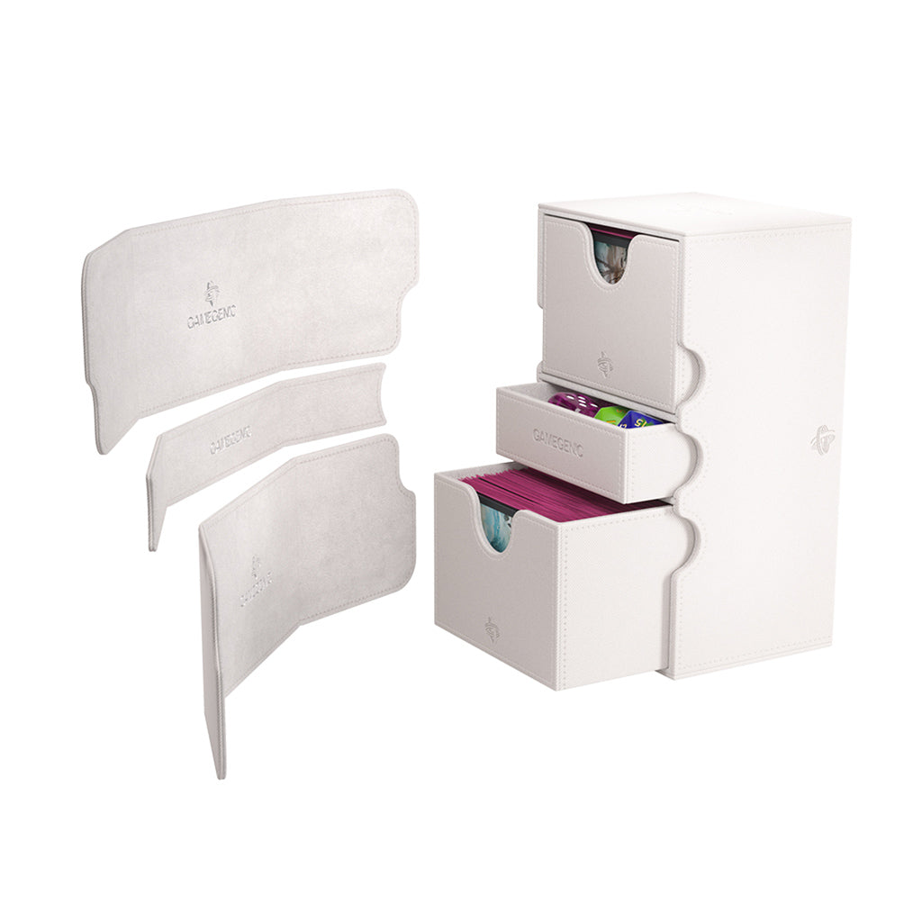 Stronghold 200+ XL White - Hộp Đựng Bài Cao Cấp - Gamegenic - Góc nhìn khác 3