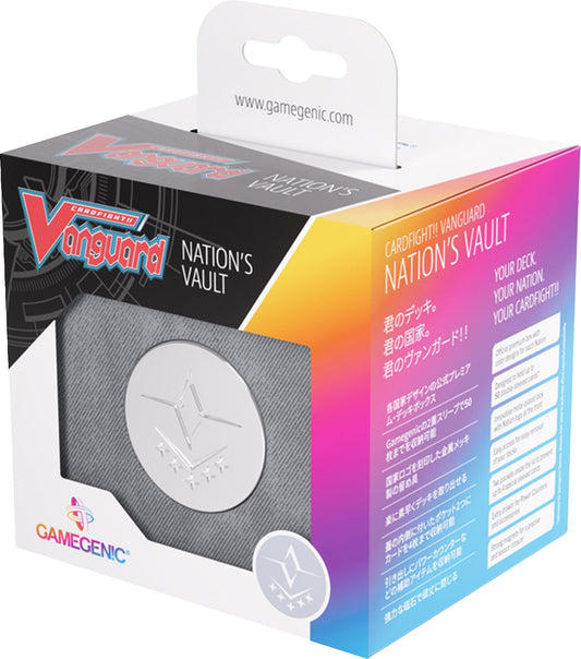 Cardfight Vanguard Nation's Vault - Brandt Gate (Gray) - Hộp đựng bài cao cấp - Gamegenic