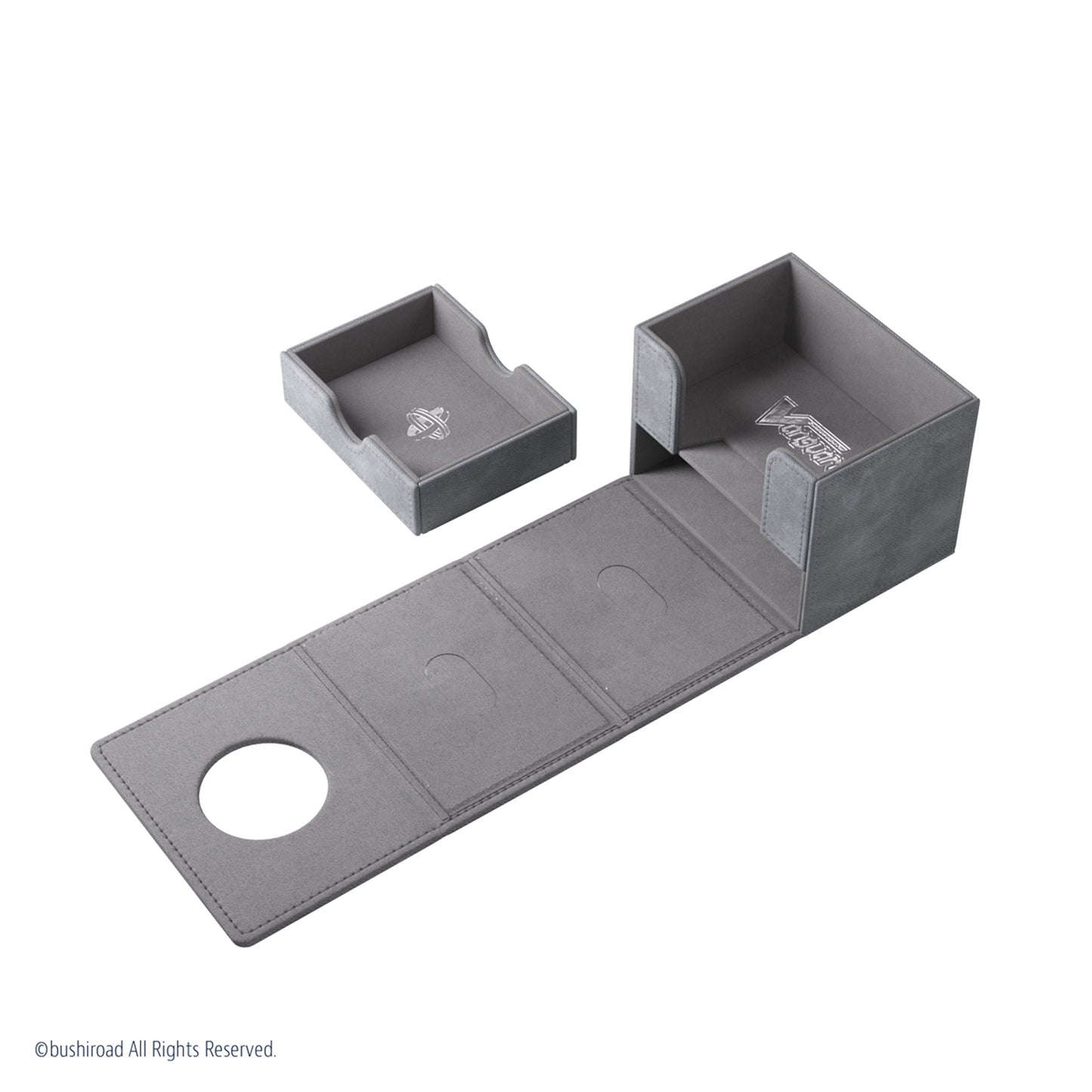 Cardfight Vanguard Nation's Vault - Brandt Gate (Gray) - Hộp đựng bài cao cấp - Gamegenic