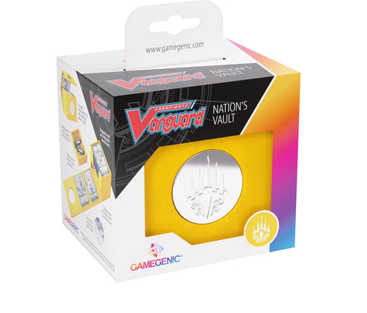 Cardfight Vanguard Nation's Vault - Keter Sanctuary (Yellow) - Hộp đựng bài cao cấp - Gamegenic