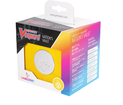 Cardfight Vanguard Nation's Vault - Keter Sanctuary (Yellow) - Hộp đựng bài cao cấp - Gamegenic