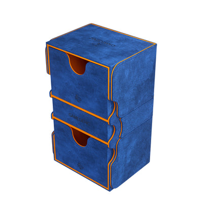 Stronghold 200+ XL Blue/Orange - Hộp Đựng Thẻ Bài TCG Cao Cấp - Gamegenic - Hình ảnh chi tiết 2