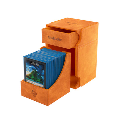 Watchtower 100+ XL Orange - Hộp Đựng Bài Deck Box Cao Cấp Gamegenic
