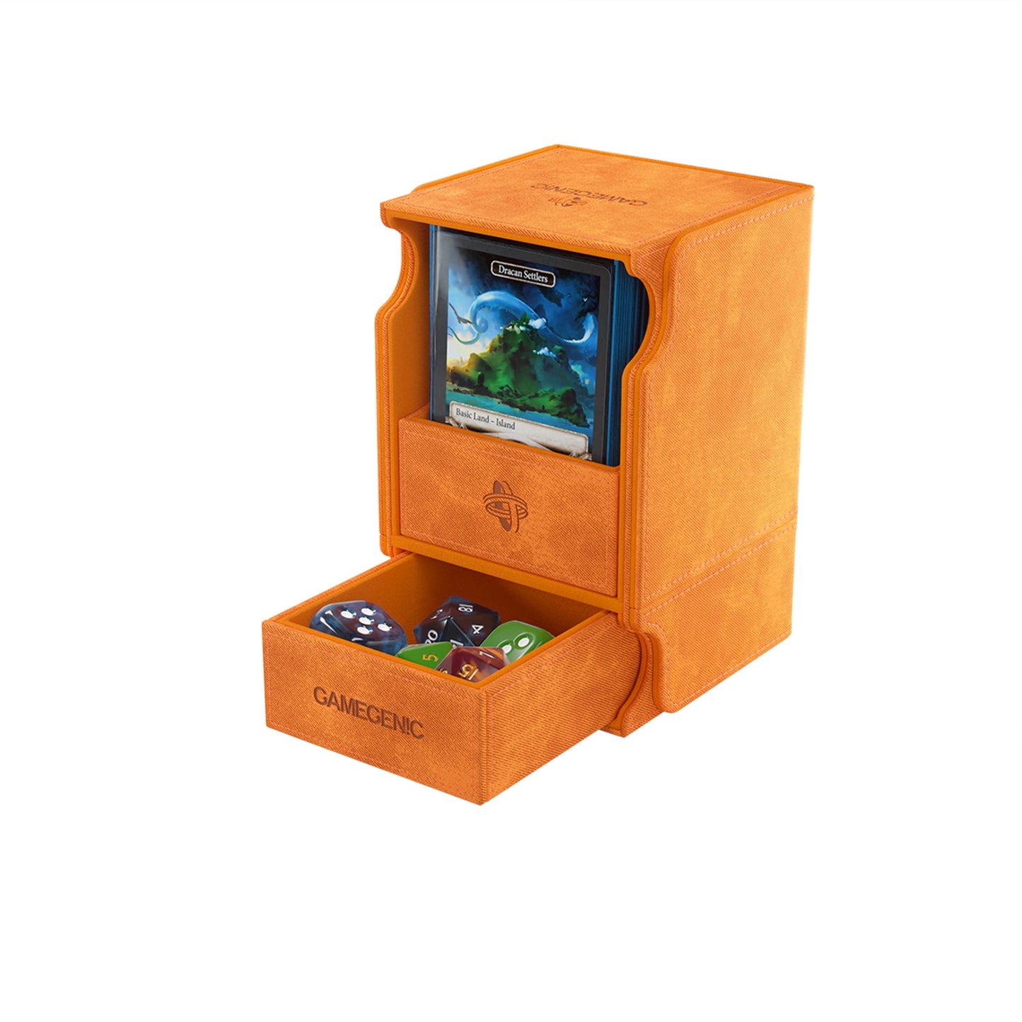 Watchtower 100+ XL Orange - Hộp Đựng Bài Deck Box Cao Cấp Gamegenic