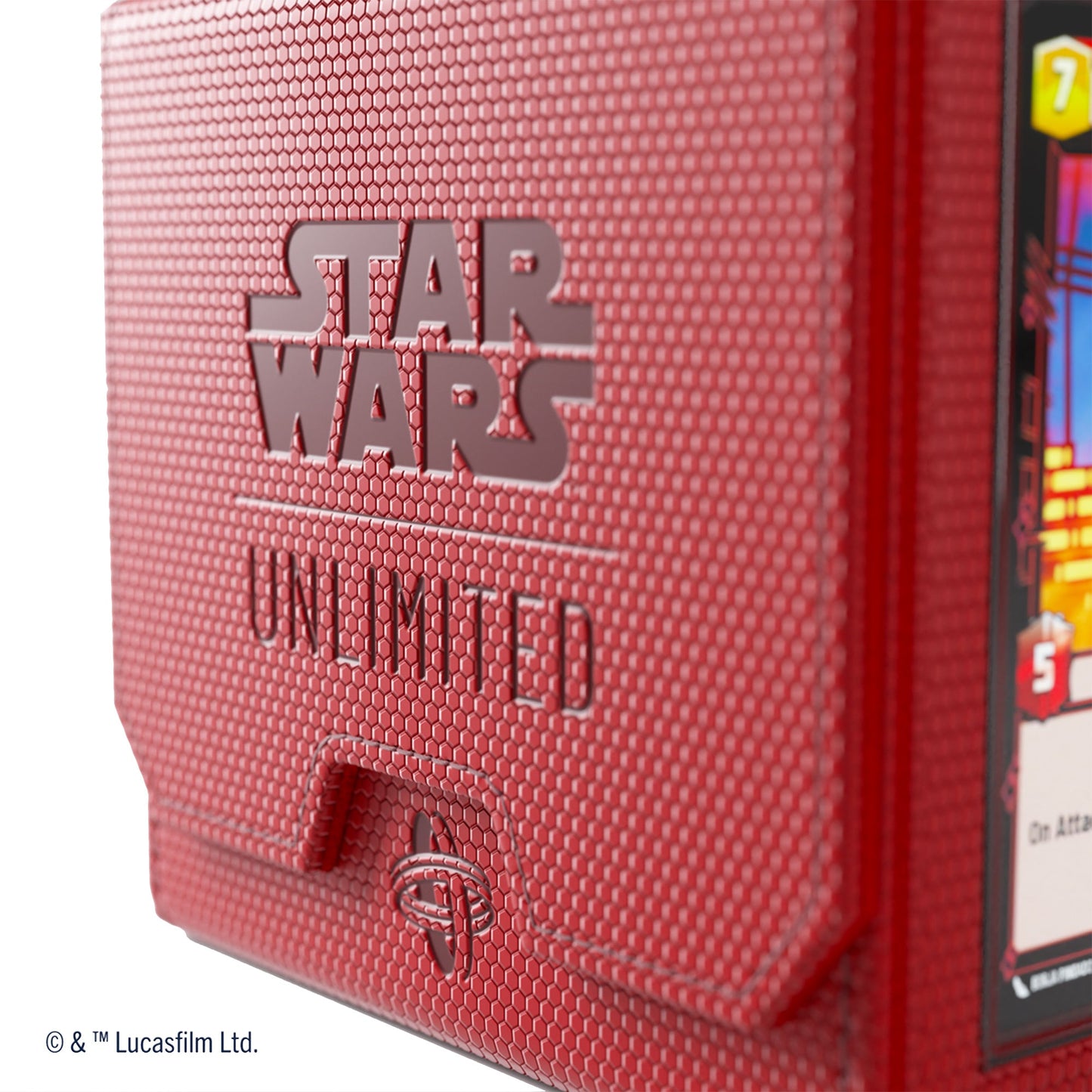Star Wars: Unlimited Deck Pod - Red - Hộp Đựng Thẻ Bài Cao Cấp Gamegenic