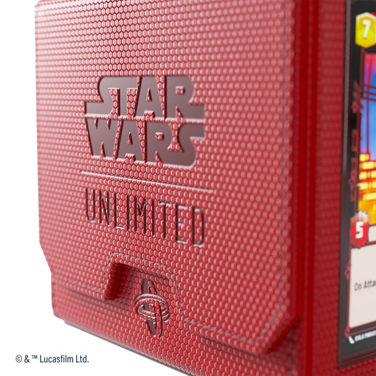 Star Wars: Unlimited Deck Pod - Red - Hộp Đựng Thẻ Bài Cao Cấp Gamegenic