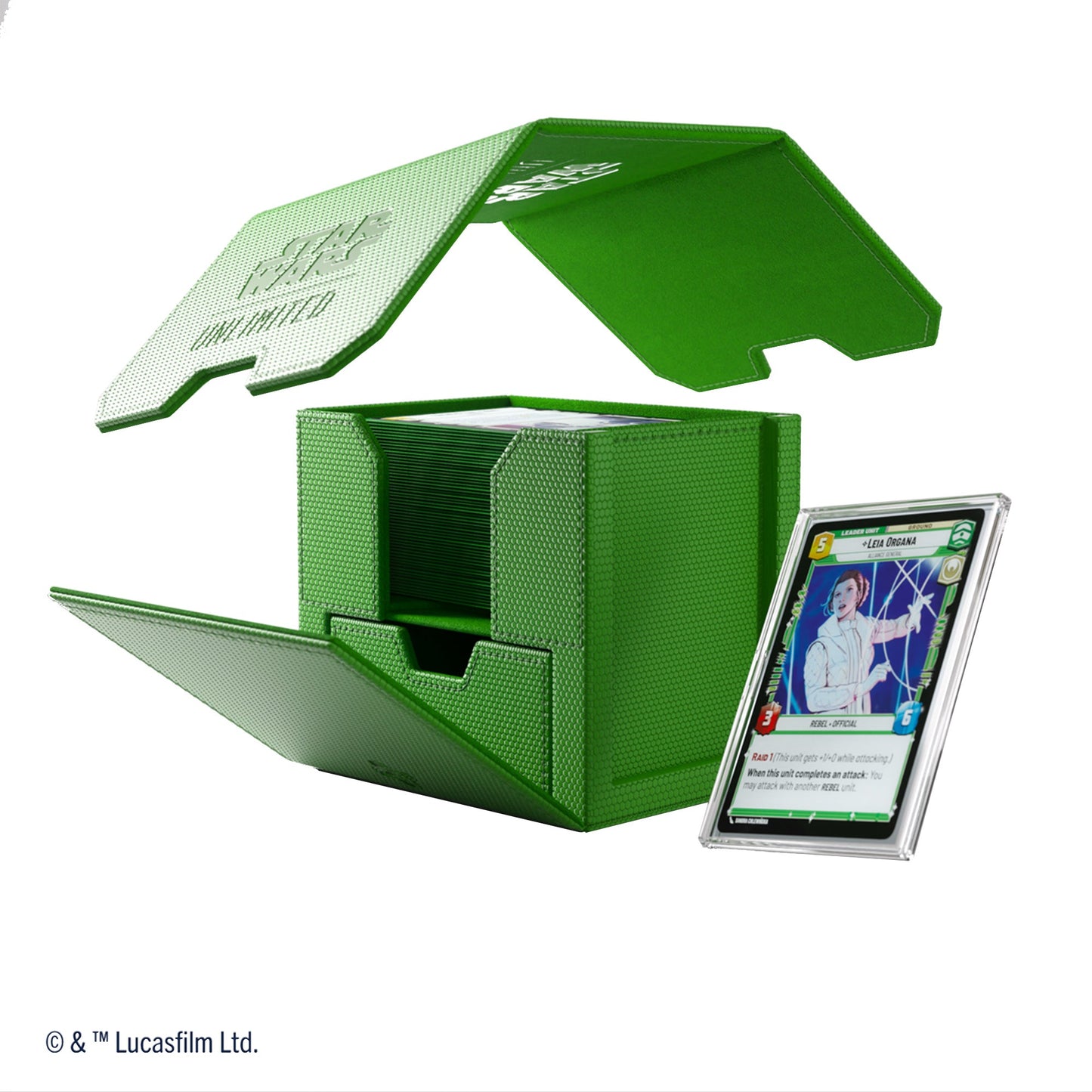 Star Wars: Unlimited Deck Pod - Green - Hộp đựng bài cao cấp Gamegenic
