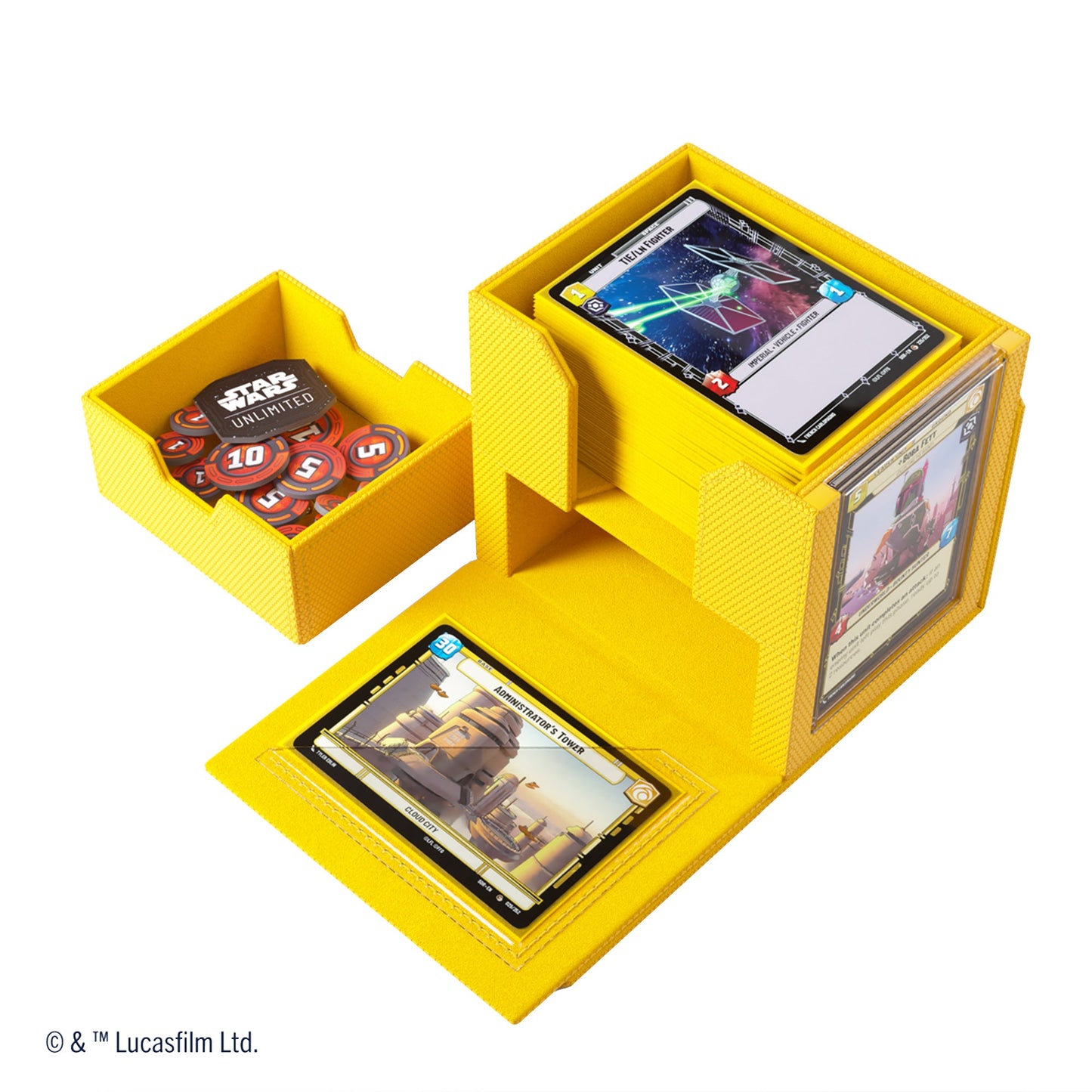 Star Wars: Unlimited Deck Pod - Yellow - Hộp Đựng Bài TCG Cao Cấp - Gamegenic