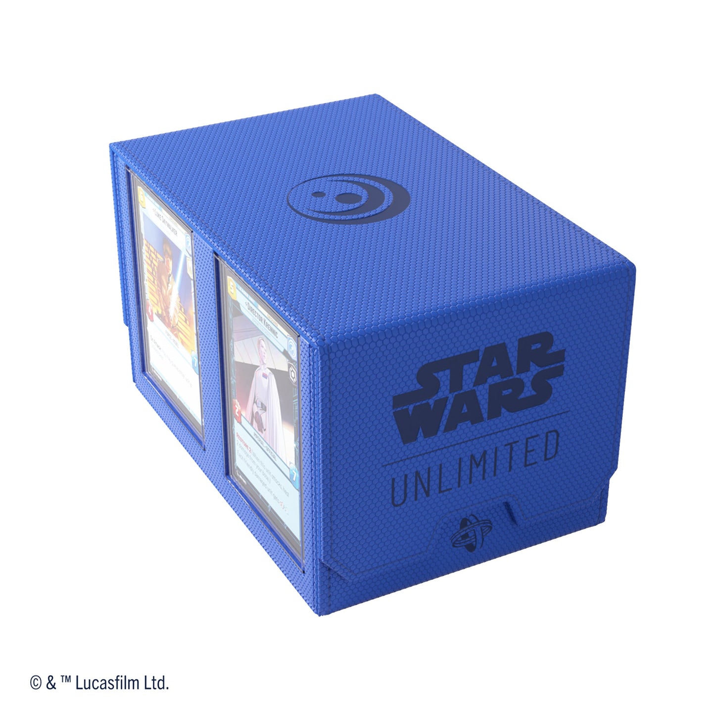 Star Wars: Unlimited Double Deck Pod - Blue - Hộp Đựng Thẻ Bài 2 Ngăn Cao Cấp Gamegenic