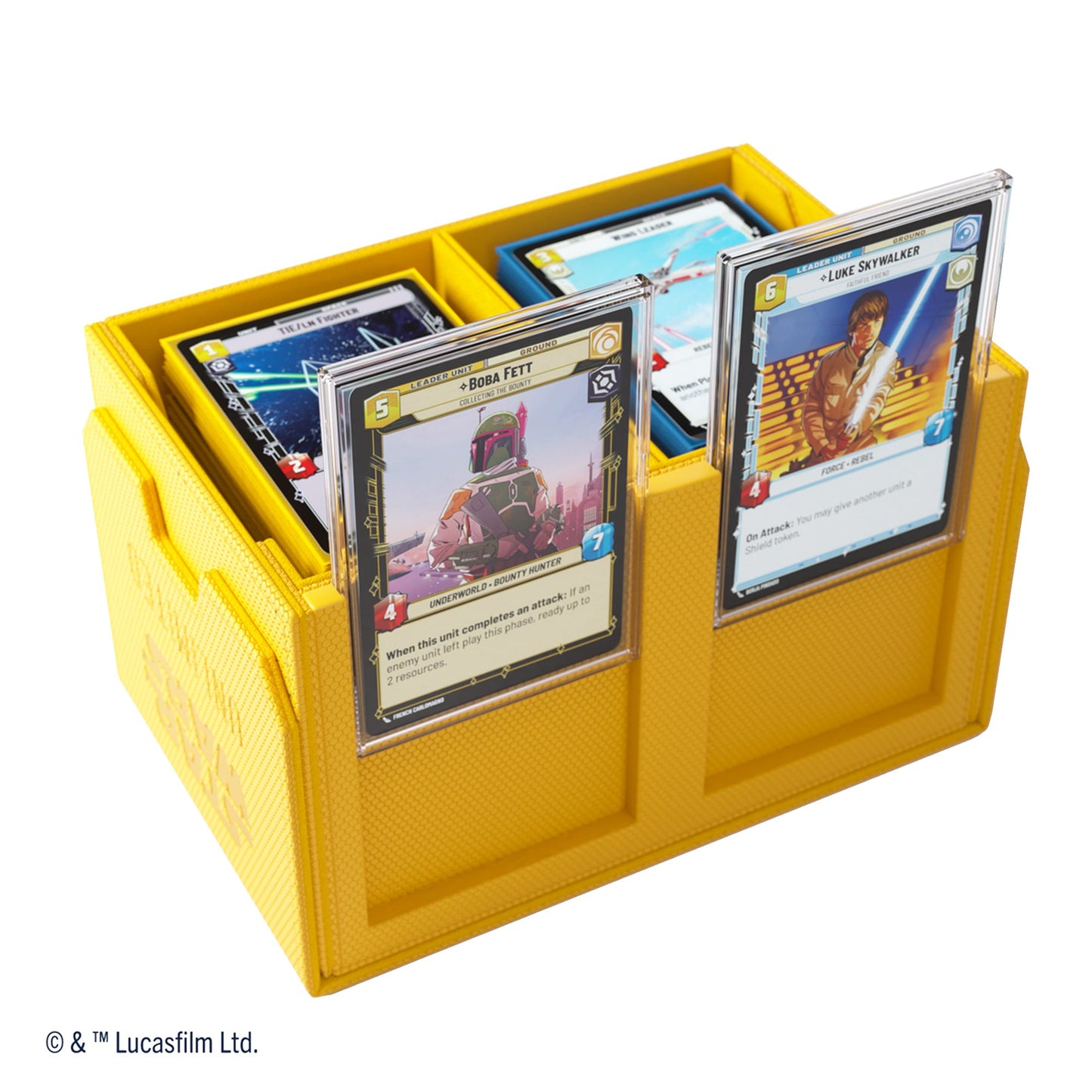 Star Wars: Unlimited Double Deck Pod - Yellow - Hộp Đựng Bài Cao Cấp Gamegenic