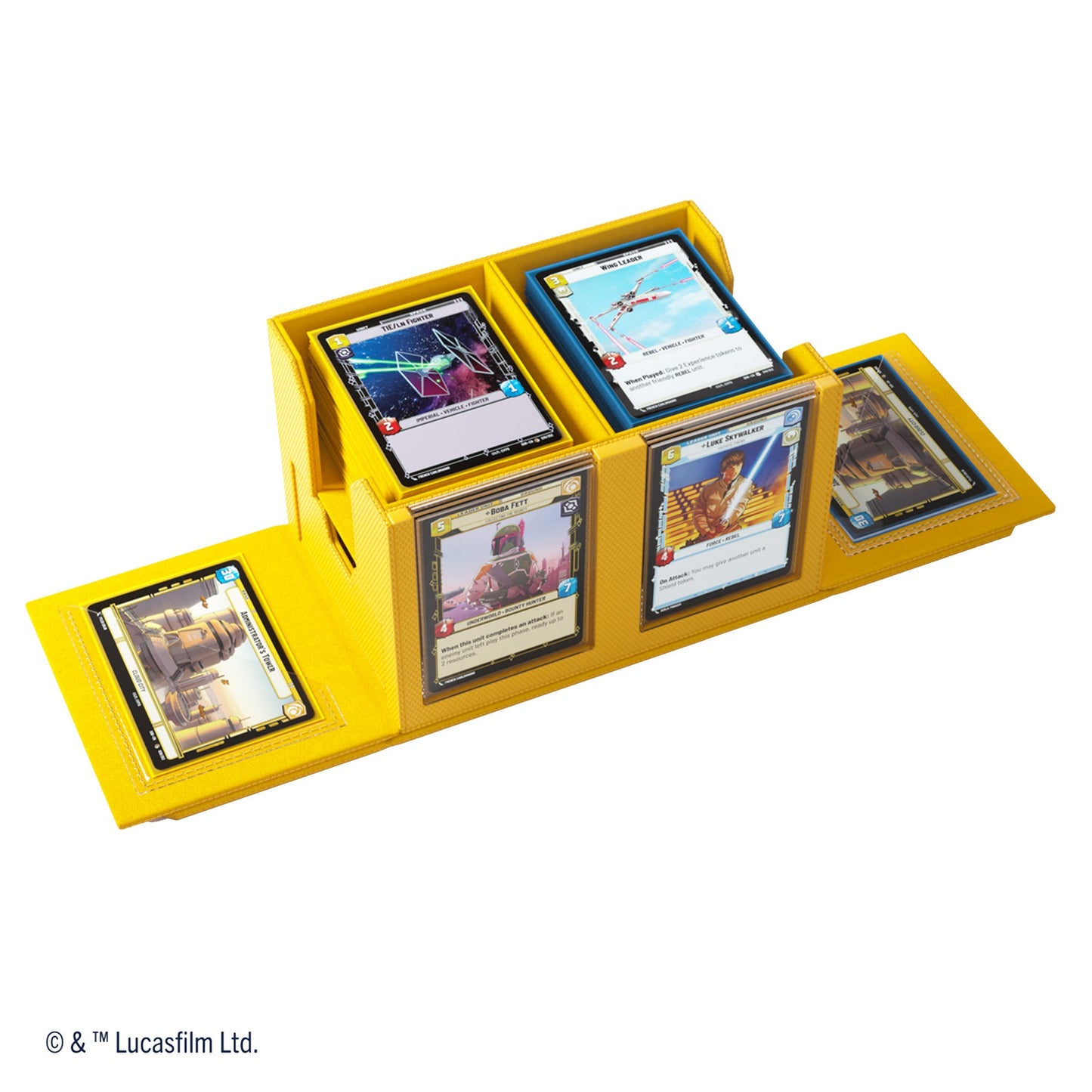 Star Wars: Unlimited Double Deck Pod - Yellow - Hộp Đựng Bài Cao Cấp Gamegenic