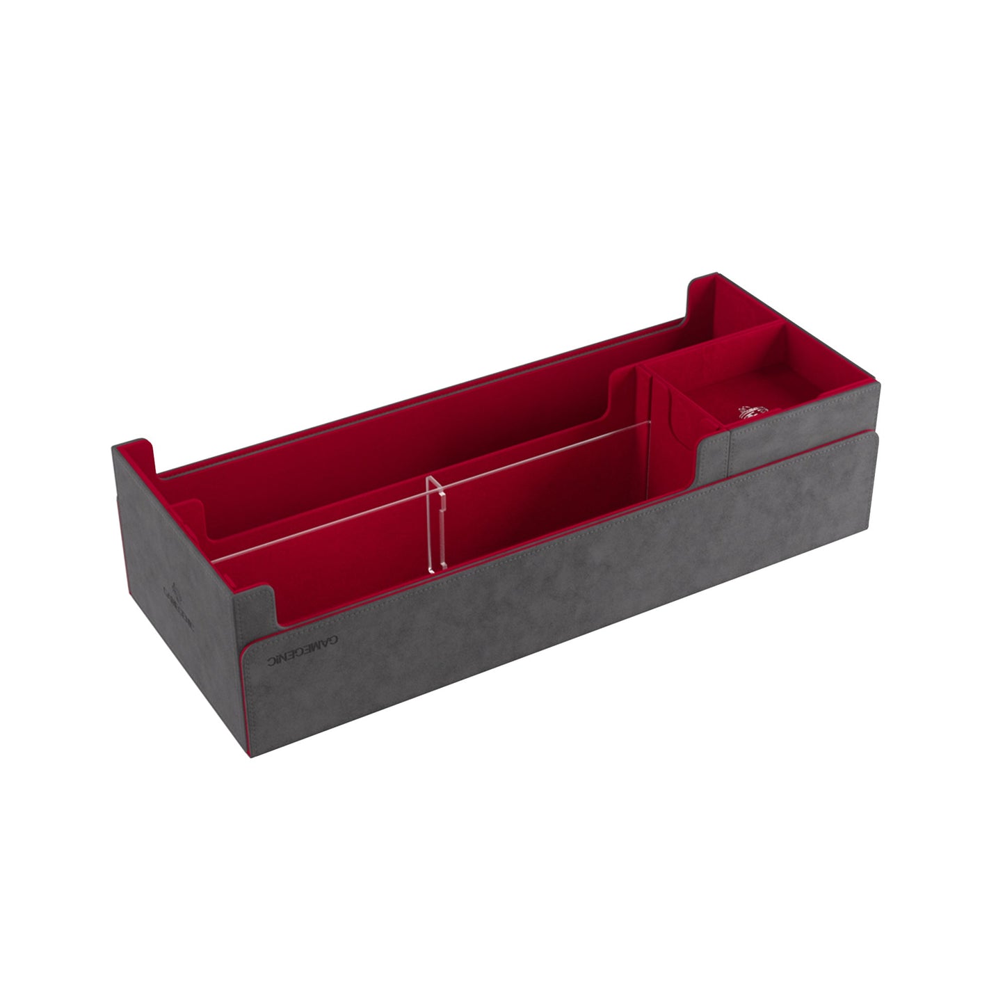 Cards' Lair 1000+ PRO Grey/Red - Hộp đựng thẻ bài và phụ kiện cao cấp - Gamegenic