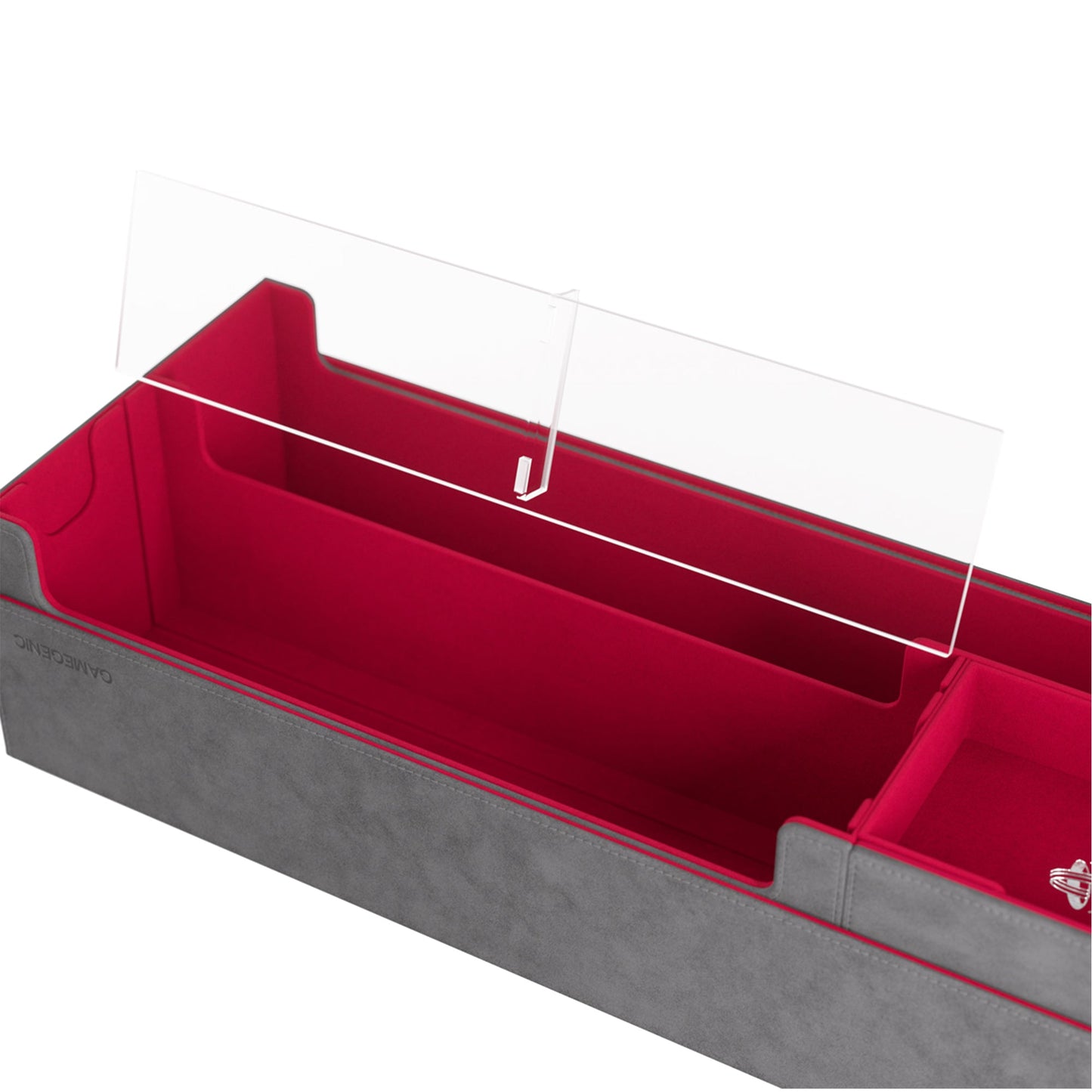 Cards' Lair 1000+ PRO Grey/Red - Hộp đựng thẻ bài và phụ kiện cao cấp - Gamegenic