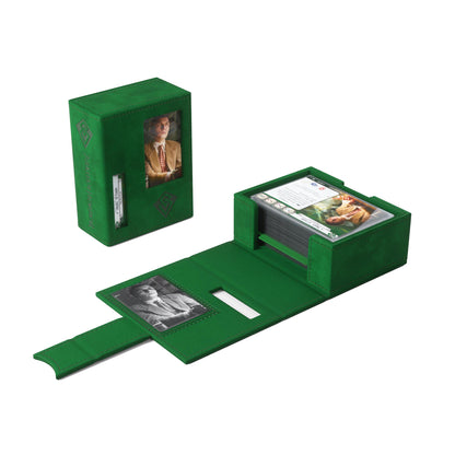 Arkham Horror Investigator Deck Tome - Rogue (Green) - Hộp đựng bài thám tử cao cấp - Gamegenic