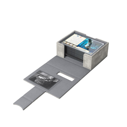 Arkham Horror Investigator Deck Tome - Neutral (Gray) - Hộp đựng bài cao cấp - Gamegenic