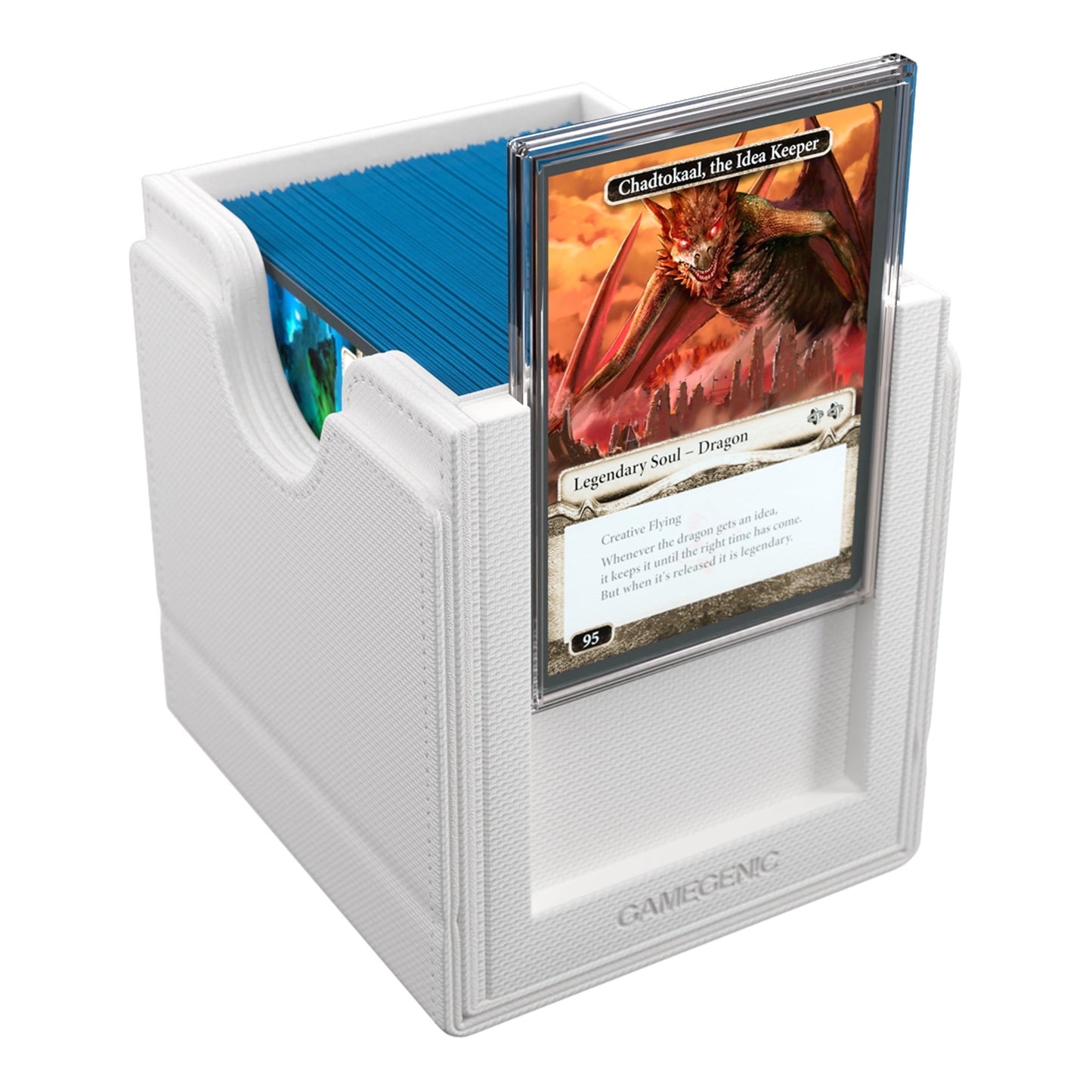 Sidekick Pro 100+ XL Convertible White - Hộp Đựng Thẻ Bài Cao Cấp Gamegenic