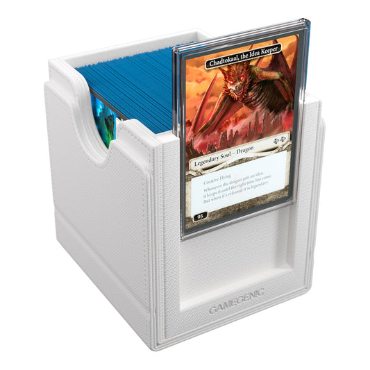 Sidekick Pro 100+ XL Convertible White - Hộp Đựng Thẻ Bài Cao Cấp Gamegenic