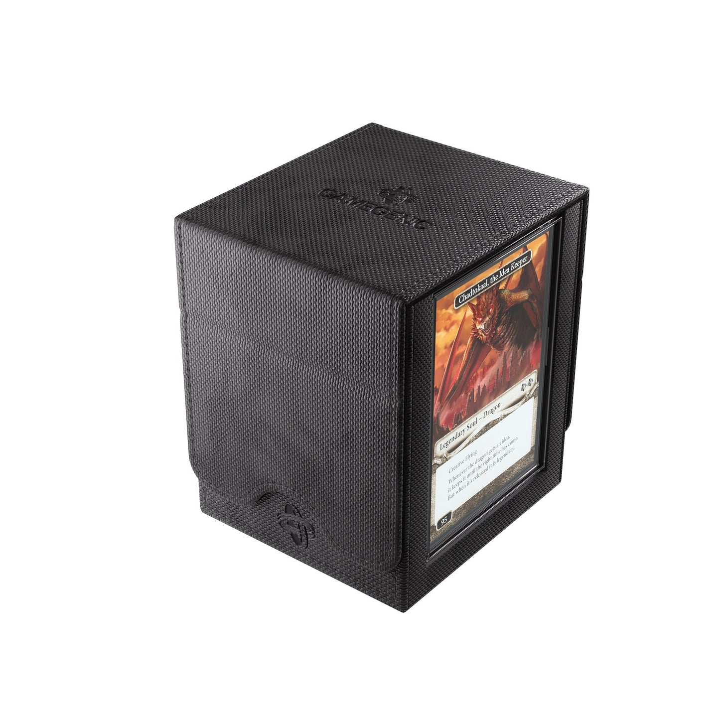 Squire Plus 100+ XL Convertible Deck Box Black - Hộp Đựng Bài TCG Cao Cấp - Gamegenic