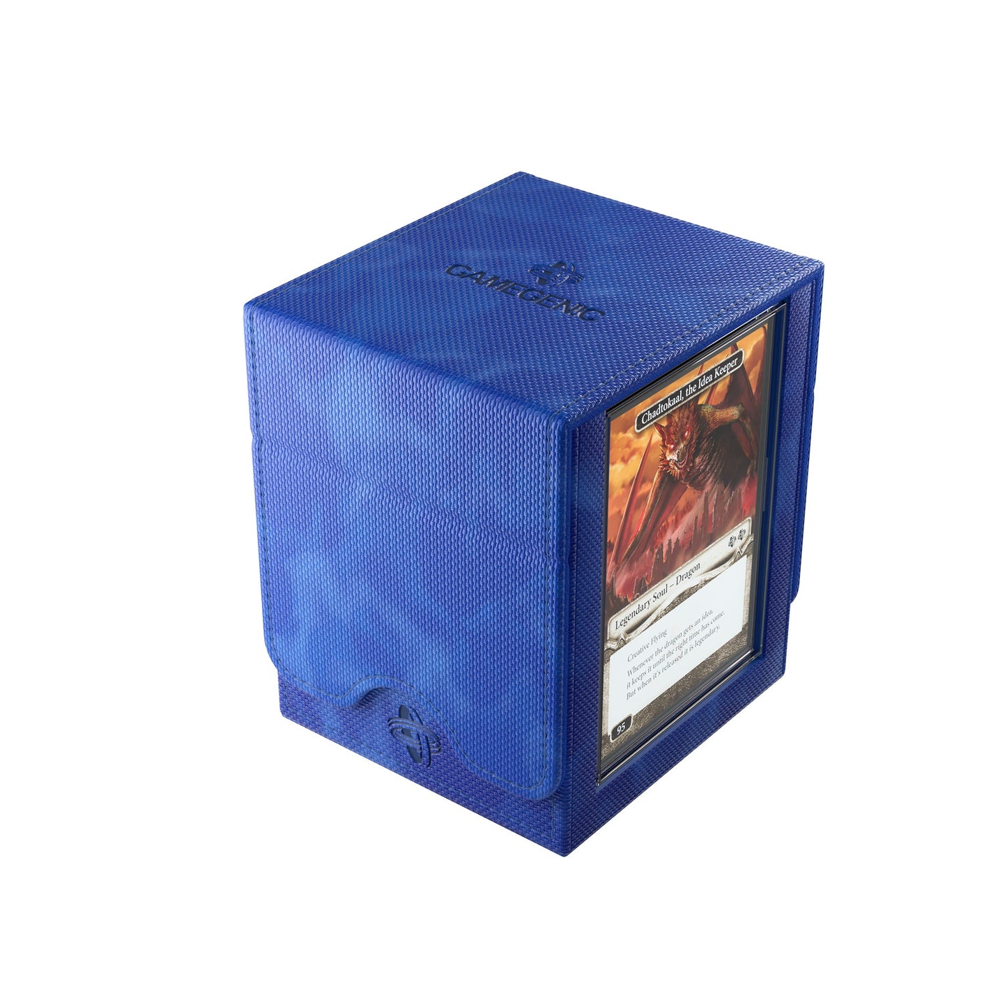 Squire Plus 100+ XL Convertible Deck Box Blue - Hộp đựng bài TCG cao cấp - Gamegenic
