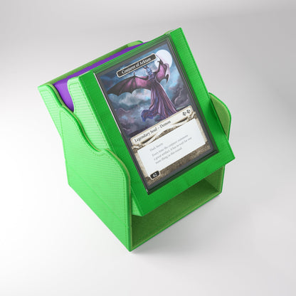 Squire Plus 100+ XL Convertible Deck Box Green - Hộp Đựng Bài Deck Box Cao Cấp Gamegenic