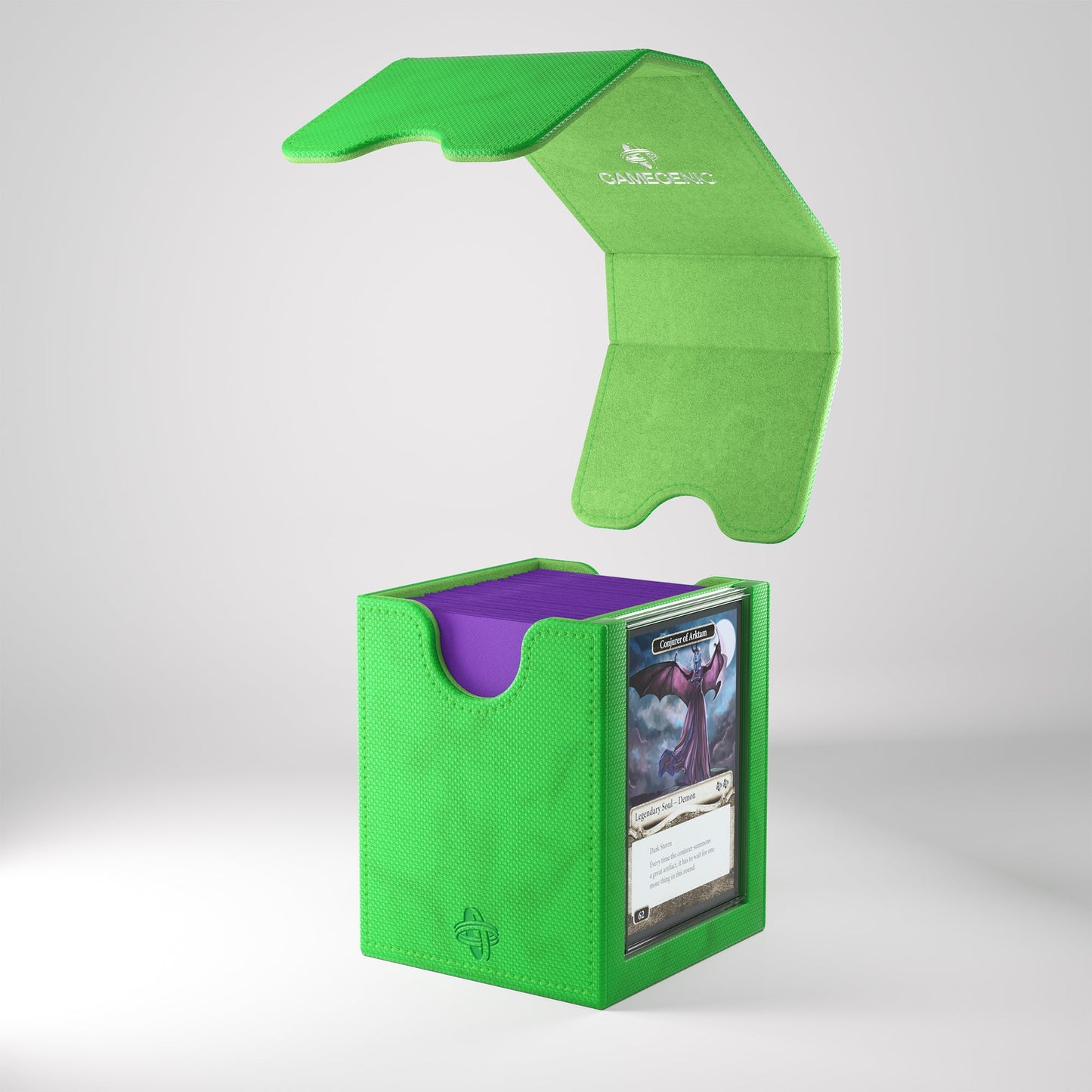 Squire Plus 100+ XL Convertible Deck Box Green - Hộp Đựng Bài Deck Box Cao Cấp Gamegenic
