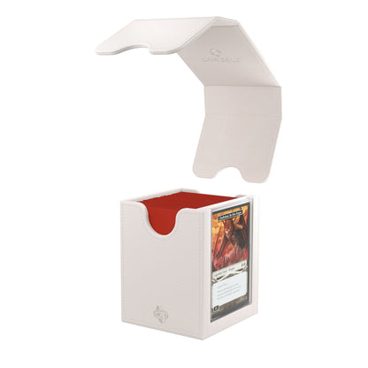 Squire Plus 100+ XL Convertible Deck Box White - Hộp Đựng Bài TCG Cao Cấp - Gamegenic