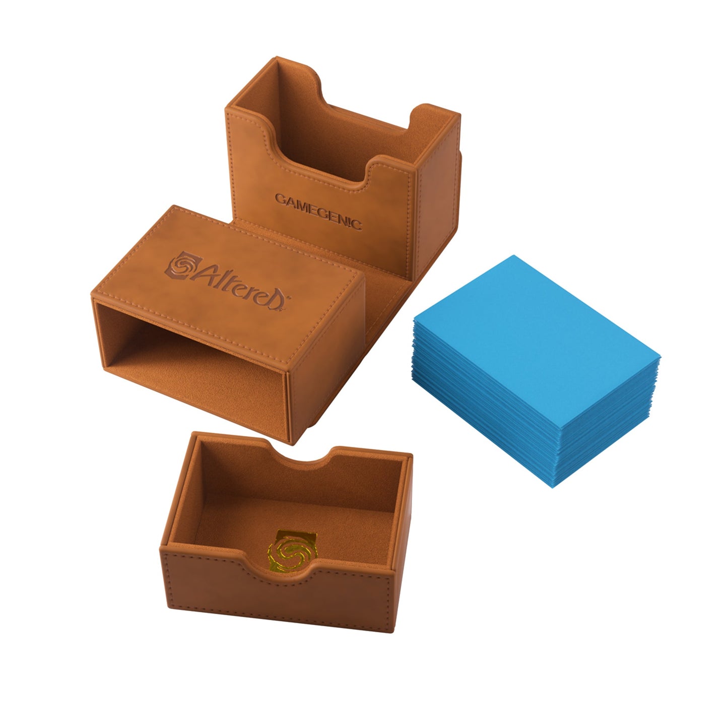 Altered Deck Wallet - Hộp đựng bài TCG cao cấp màu Nâu - Gamegenic