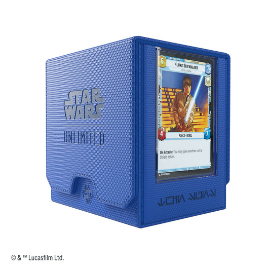 Star Wars: Unlimited Twin Suns Deck Pod Blue - Hộp Đựng Bài TCG Cao Cấp - Gamegenic