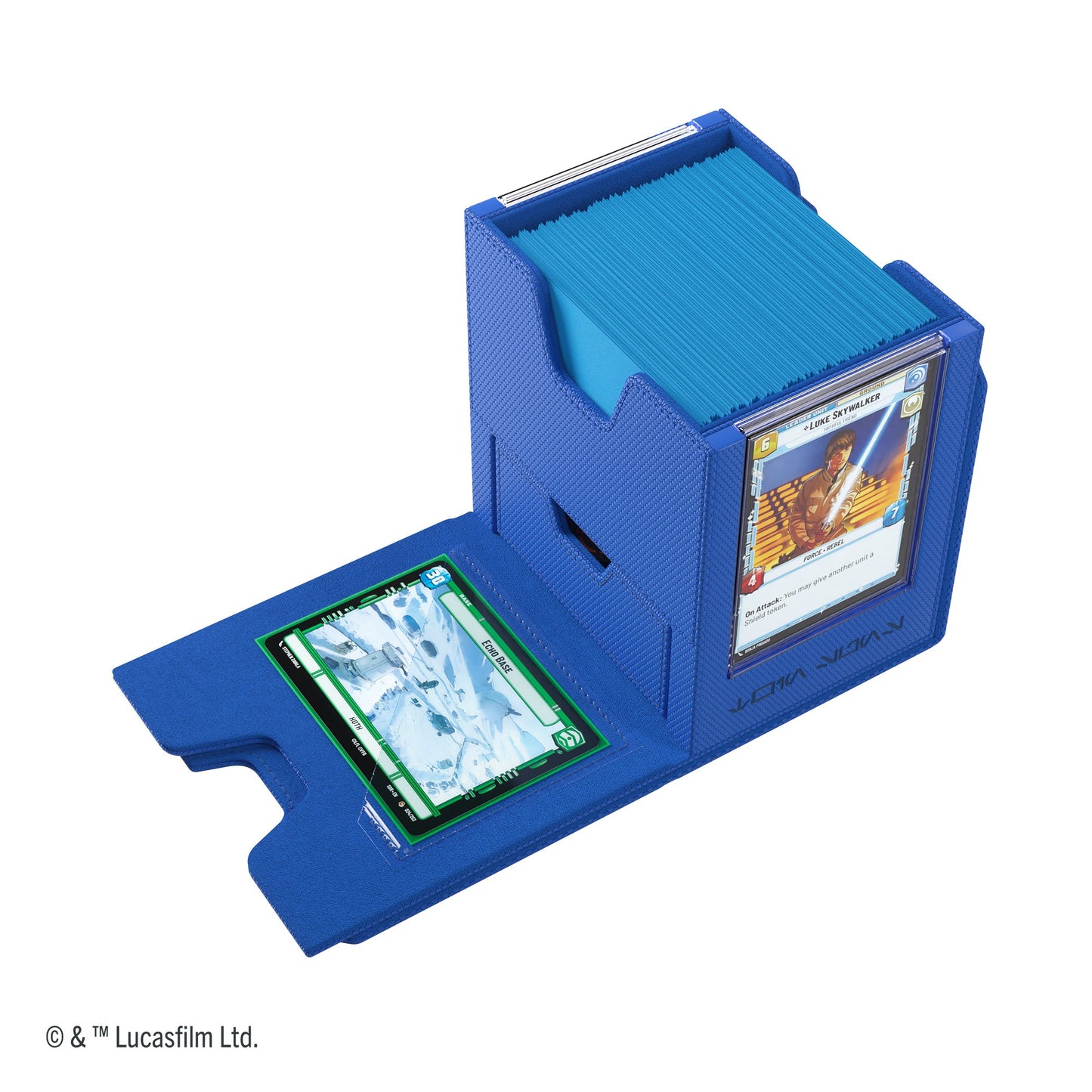 Star Wars: Unlimited Twin Suns Deck Pod Blue - Hộp Đựng Bài TCG Cao Cấp - Gamegenic