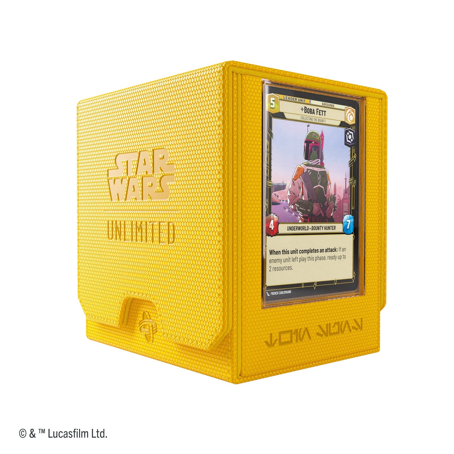 Star Wars: Unlimited Twin Suns Deck Pods Yellow - Hộp Đựng Bài Cao Cấp Gamegenic