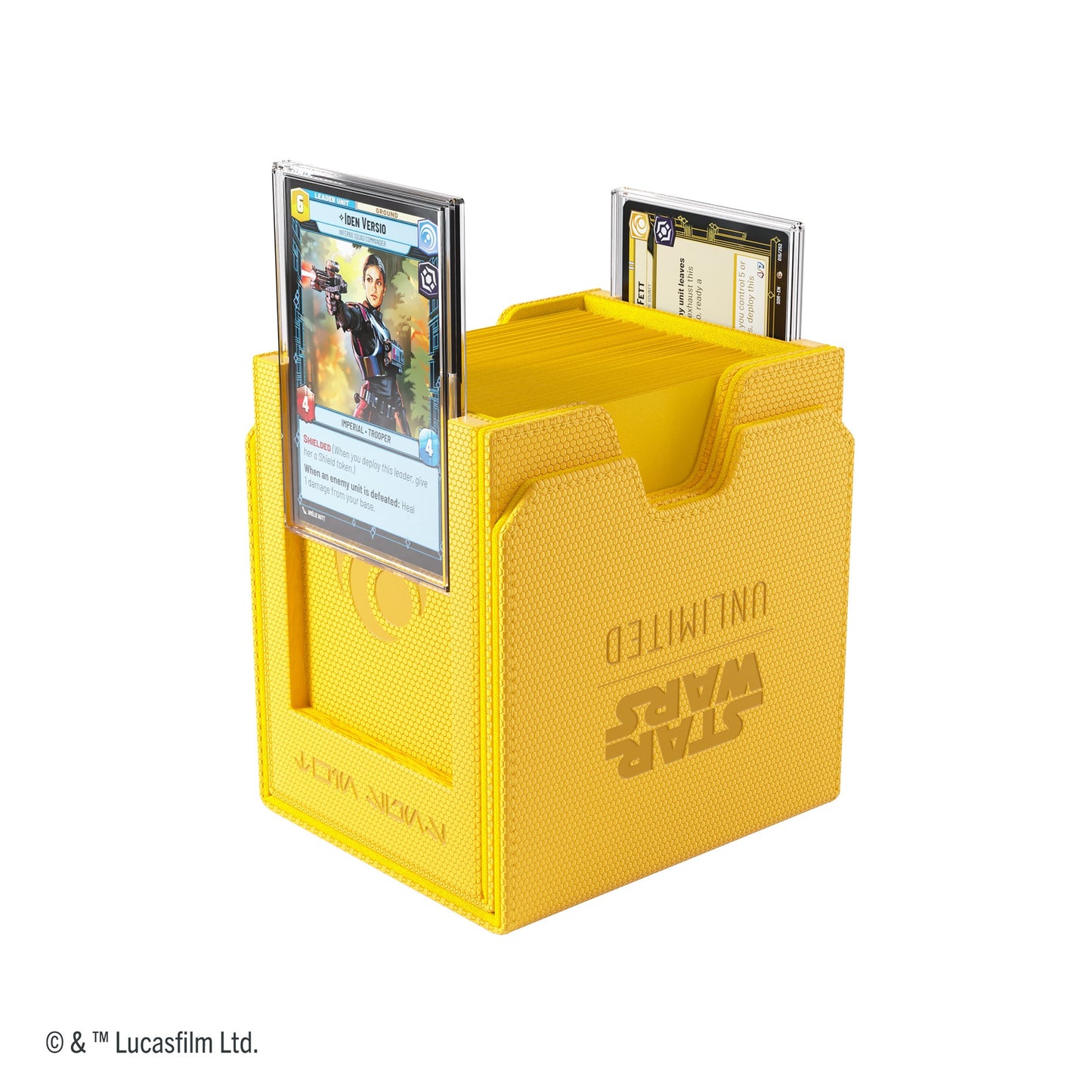 Star Wars: Unlimited Twin Suns Deck Pods Yellow - Hộp Đựng Bài Cao Cấp Gamegenic