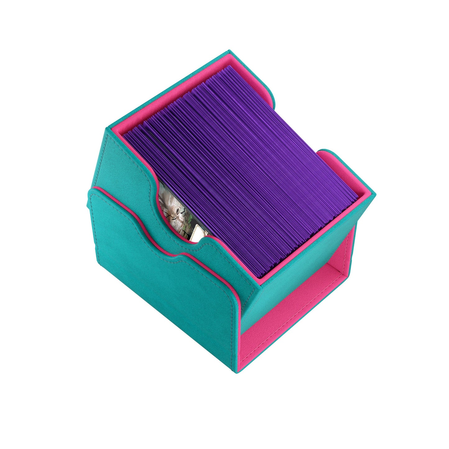 Sidekick 100+ XL Teal/Pink - Hộp Đựng Bài Deck Box Cao Cấp Gamegenic