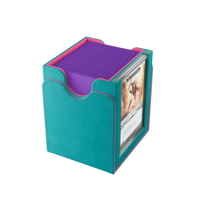 Squire Plus 100+ XL Convertible Teal/Pink - Hộp Đựng Bài Deck Box Cao Cấp - Gamegenic