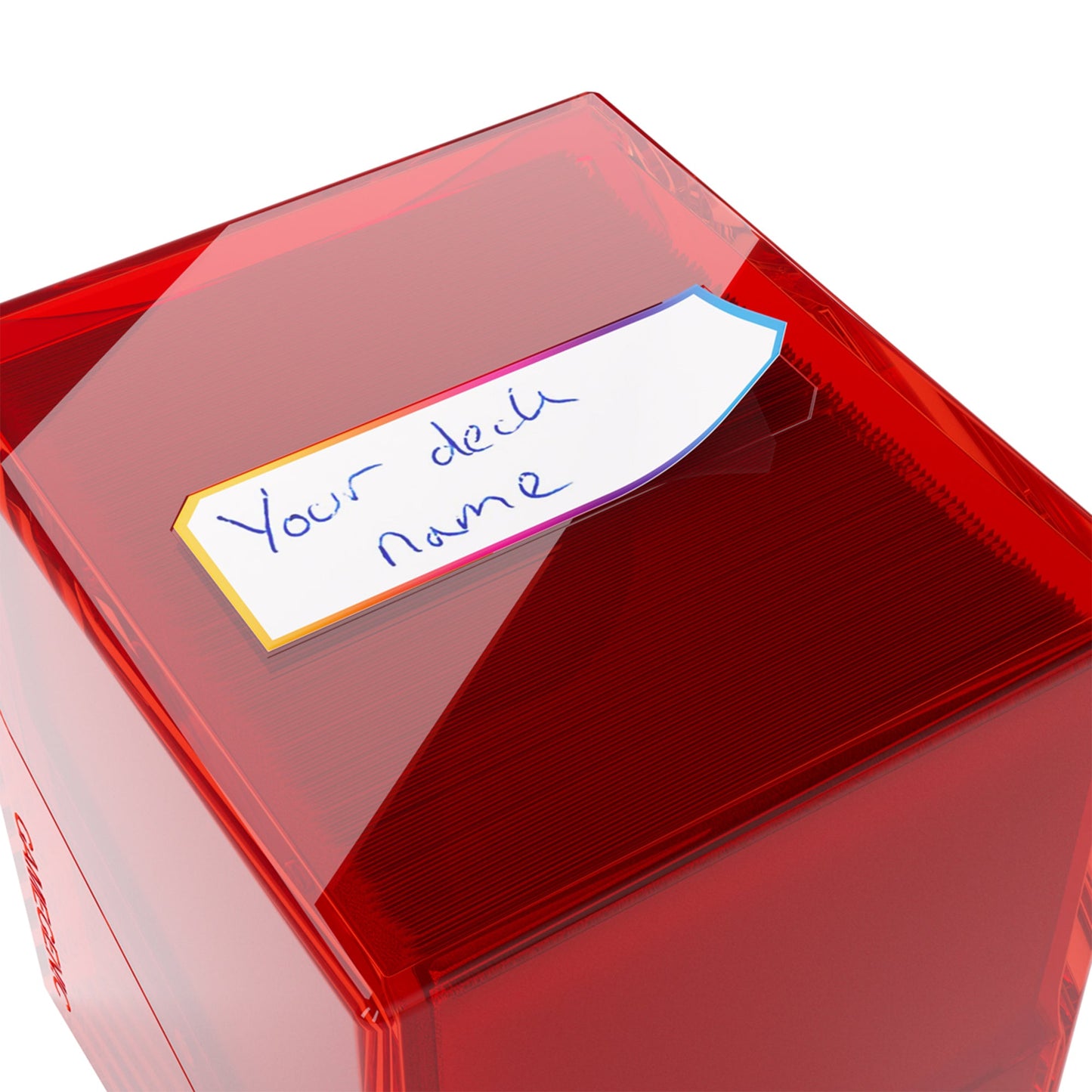 Bastion 100+ XL Red - Hộp đựng bài Deck Box TCG cao cấp - Gamegenic