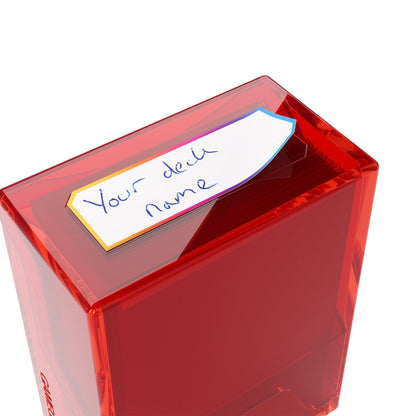 Bastion 50+ XL Deck Box - Red Color - Hộp đựng bài TCG cao cấp - Gamegenic