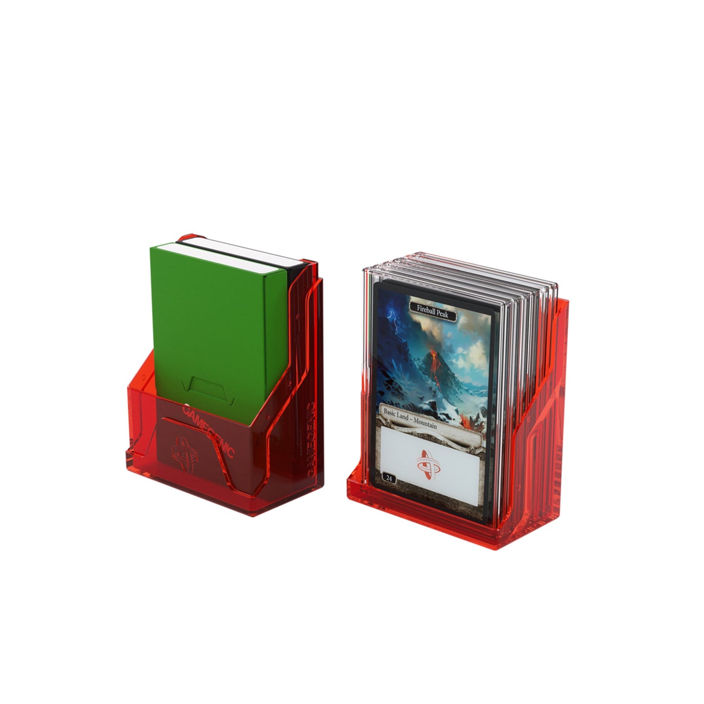 Bastion 50+ XL Deck Box - Red Color - Hộp đựng bài TCG cao cấp - Gamegenic