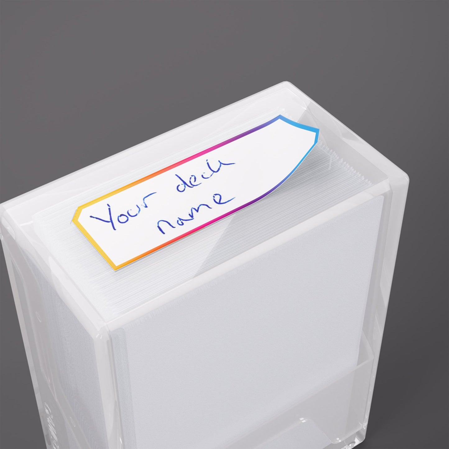 Bastion 50+ XL Deck Box White - Hộp đựng bài TCG cao cấp - Gamegenic