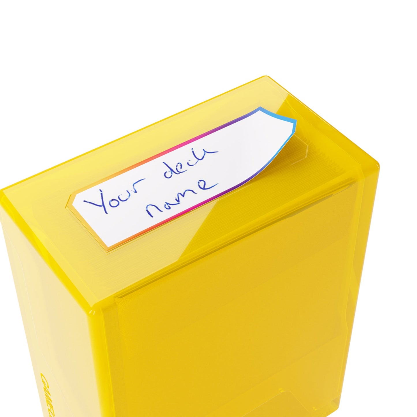 Bastion 50+ XL Deck Box - Yellow Color - Hộp đựng bài TCG - Gamegenic