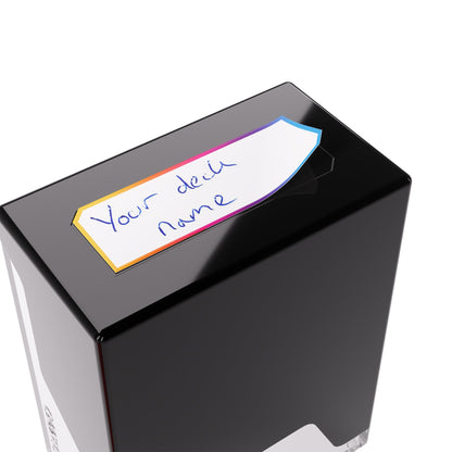 Bastion 50+ XL Black/Clear Deck Box - Hộp Đựng Bài TCG Cao Cấp - Gamegenic