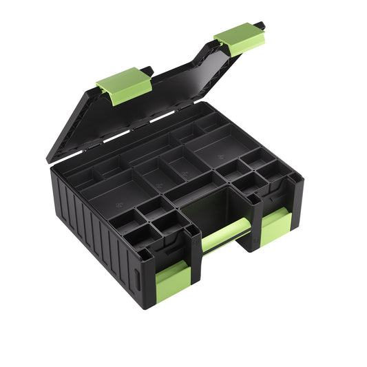 Game Castle Black/Green - Hộp lưu trữ thẻ bài và phụ kiện cao cấp - Gamegenic