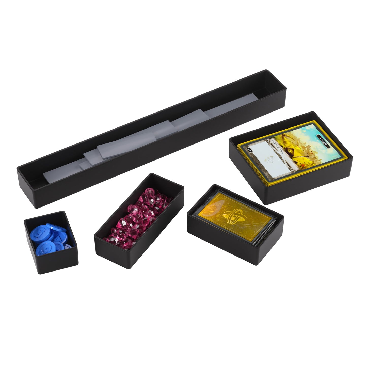 Game Castle Black/Green - Hộp lưu trữ thẻ bài và phụ kiện cao cấp - Gamegenic