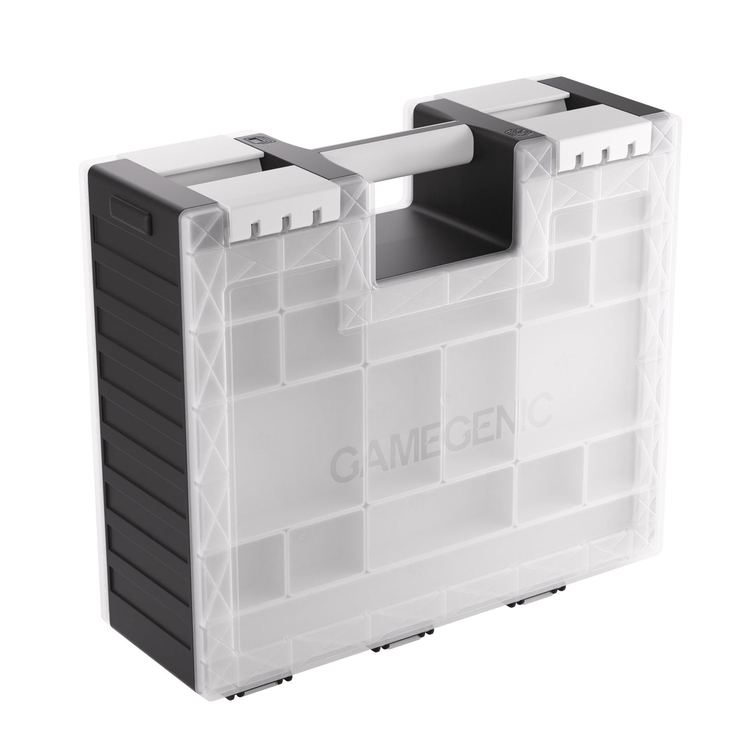 Game Castle Black/White/Clear - Hộp lưu trữ thẻ bài và phụ kiện - Gamegenic