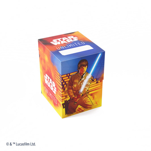 Star Wars: Unlimited Soft Crate - Luke/Vader Hộp Đựng Bài TCG Gamegenic